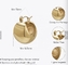 حلقه های ضخیم پست استیل PAVOI با روکش طلا 14 عیار | گوشواره طلایی ضخیم و سبک وزن برای زنان