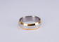 حلقه های انگشتی طلای ساده ساده، حلقه های طلای مردانه از جنس استنلس استیل تامین کننده