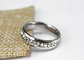 حلقه فولاد ضد زنگ برای دختران 5mm Zircon Crystal Jewelry تامین کننده