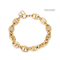 زنجیر دستی طلایی شکل بینی جواهرات استیل ضد زنگ وینتیج برای خانم ها