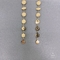 ست گردنبند و گوشواره بلند نماد جادویی طلای 14 عیار بر روی جواهرات استیل