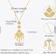 ست زیورآلات طلا سانفنلی زنانه گردنبند لایه طلا دستبند زنجیر حلقه بند انگشتی جواهرات طلا