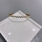 دستبند با نام تجاری لوکس 24 عیار بدلیجات استیل دستبند النگو موج دار